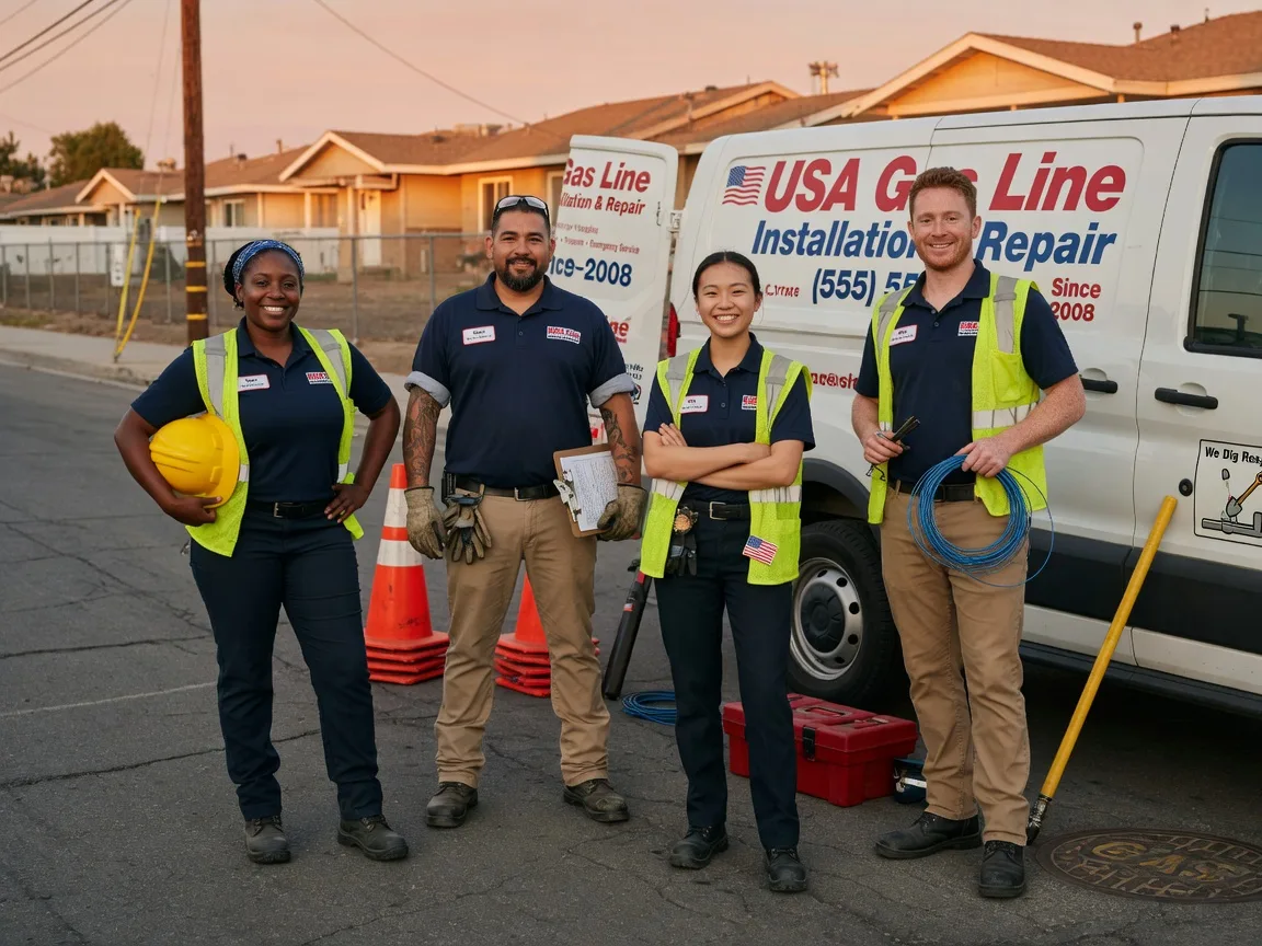 Gas Line Installation company in Vinton, OH